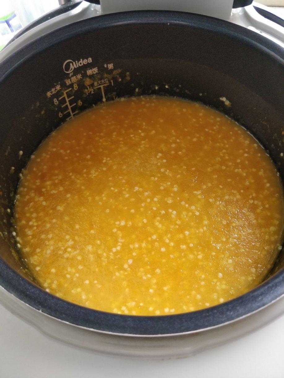 电饭煲版南瓜小米粥