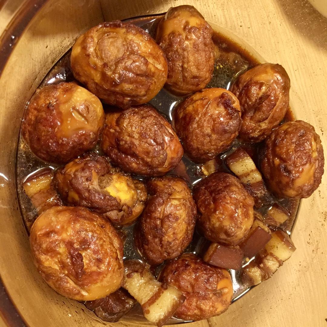 虎皮蛋（爱吃卤鸡蛋的不容不过～）