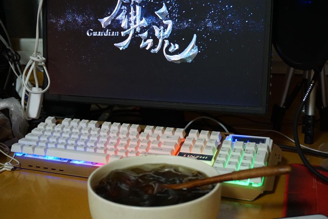 红糖桂花冰粉