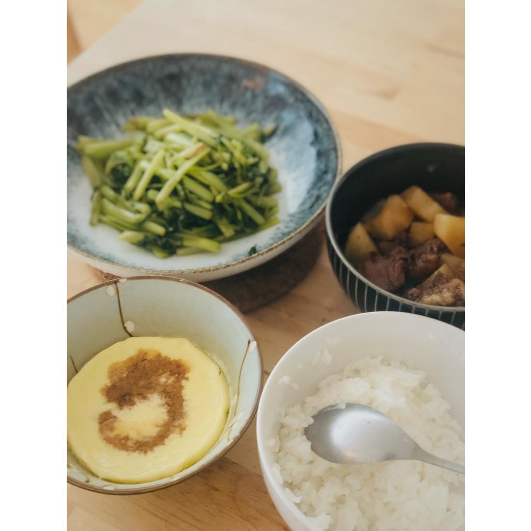 清炒空心菜