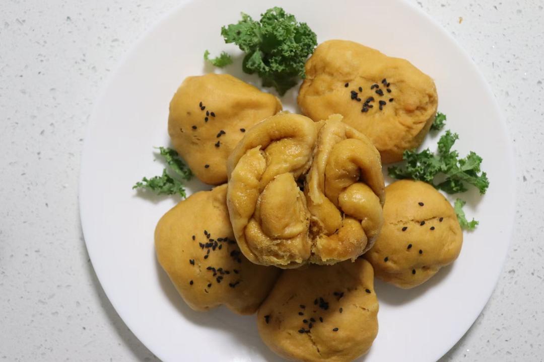 红薯玫瑰花卷