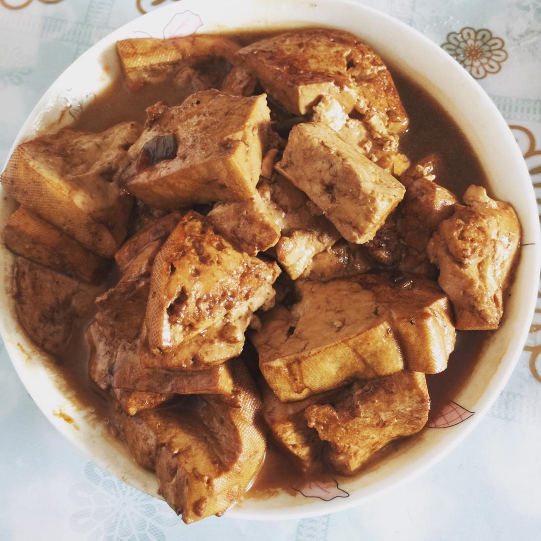 大葱烧豆腐
