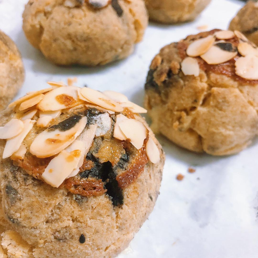 生酮#乱kao记#核桃芝麻奶酪欧包