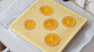 满满“一颗橙子”的香橙蛋糕卷的做法 步骤20
