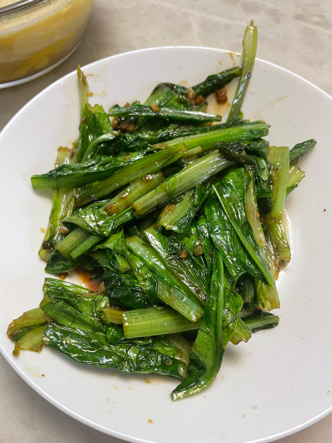 蒜蓉油麦菜（蚝油）