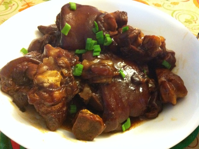 玫瑰腐乳猪蹄