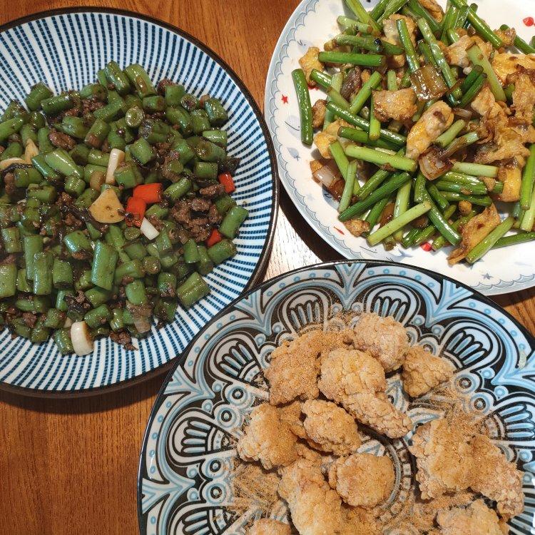 四季豆肉末橄榄菜