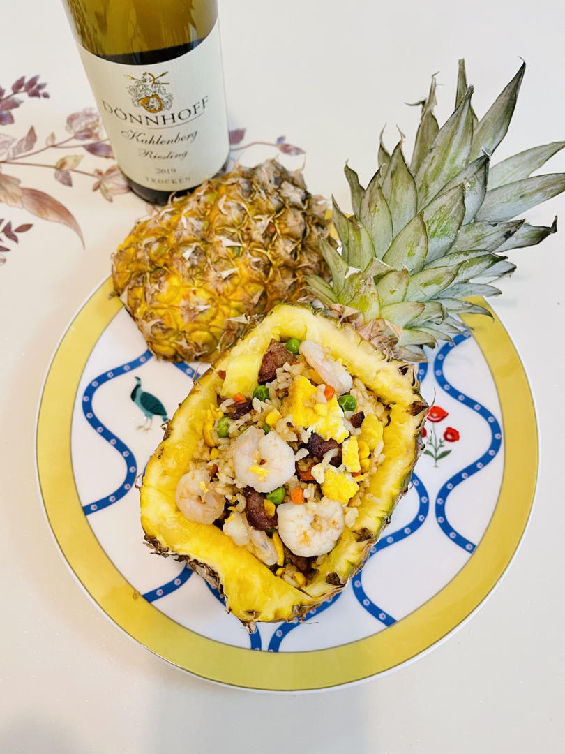虾仁菠萝炒饭