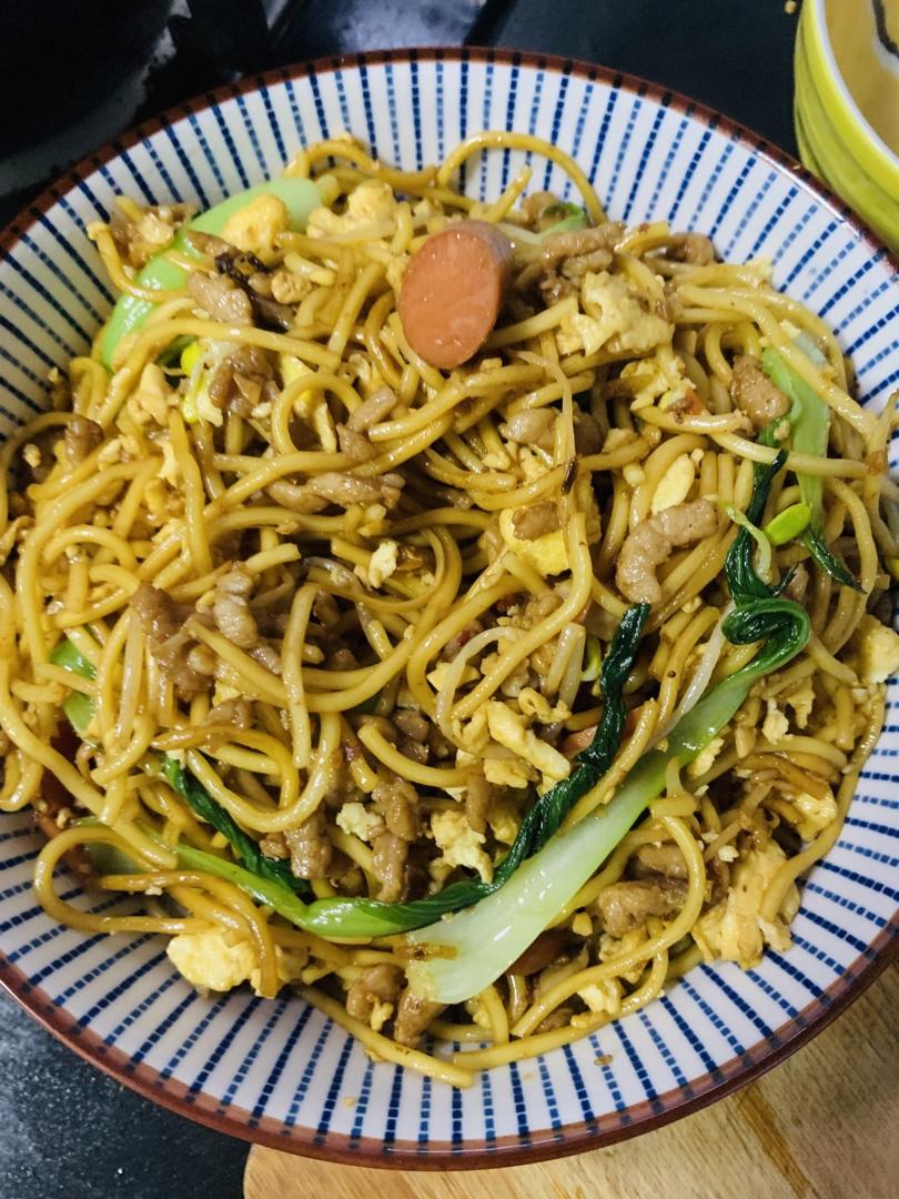 🍜最简单最好吃的家常炒面