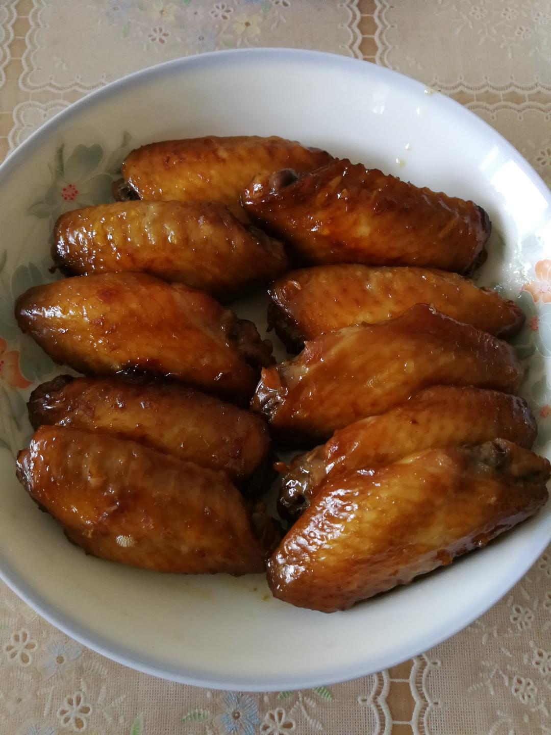 蜜汁鸡翅 Honey Coated Roast Chicken Wings