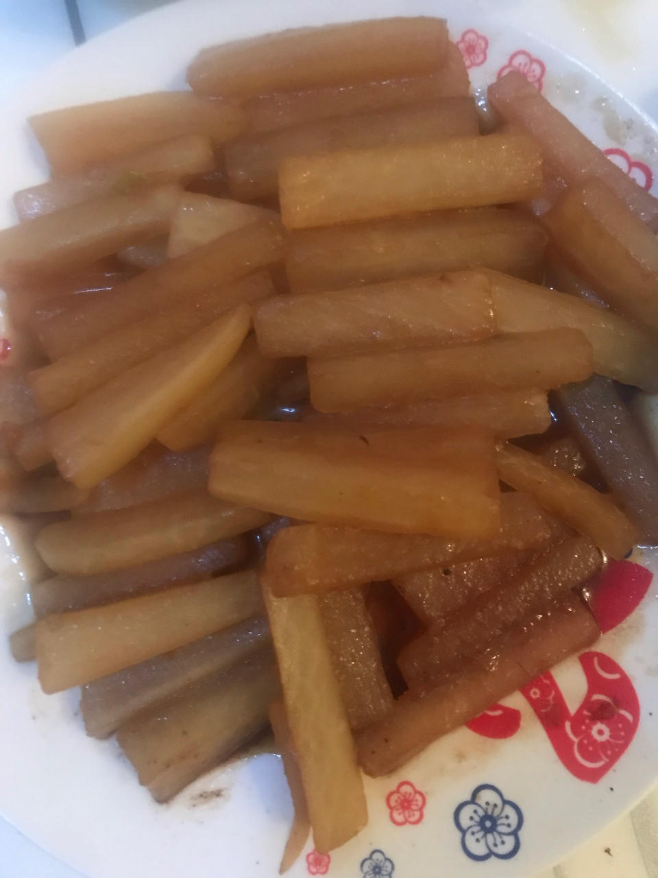 比肉还好吃的，炒白萝卜