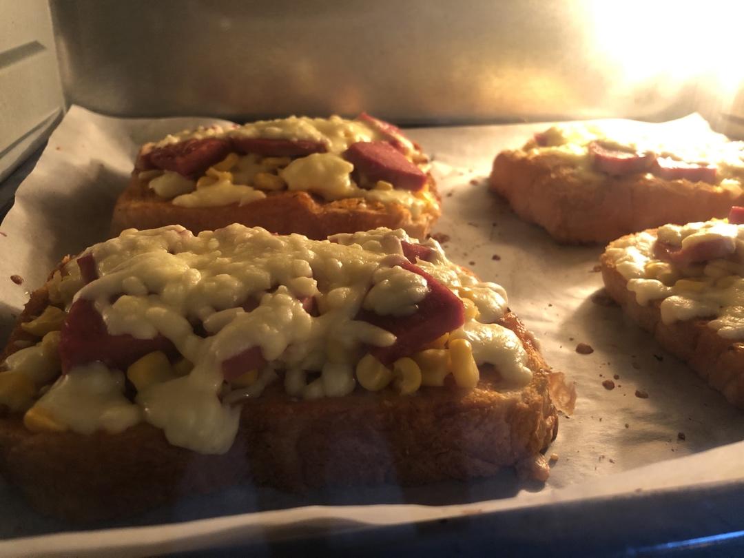 超好吃面包披萨🍕
