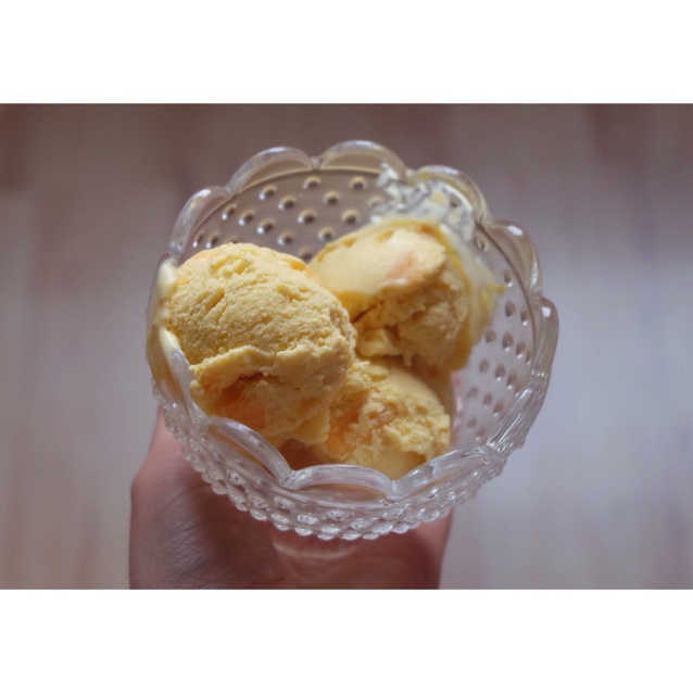 芒果椰子冰淇淋