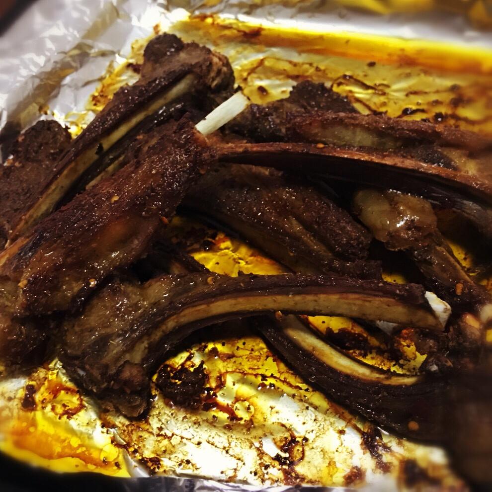 孜然烤羊排