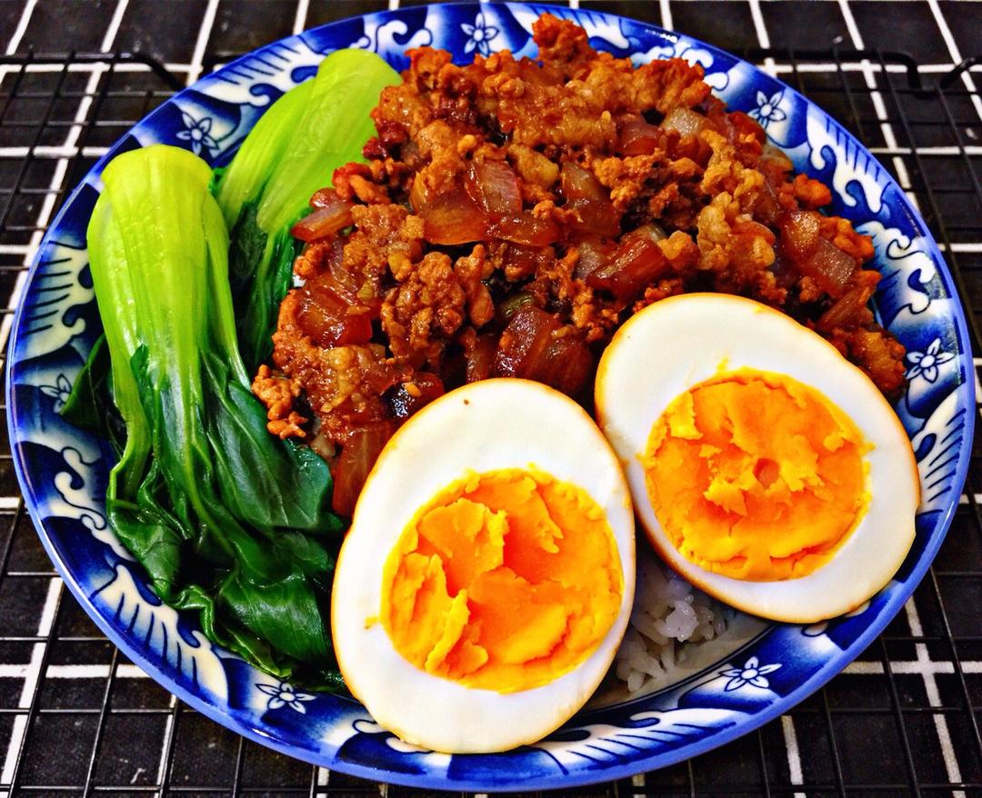 高颜值上班族的便当-台式卤肉饭🍚的做法