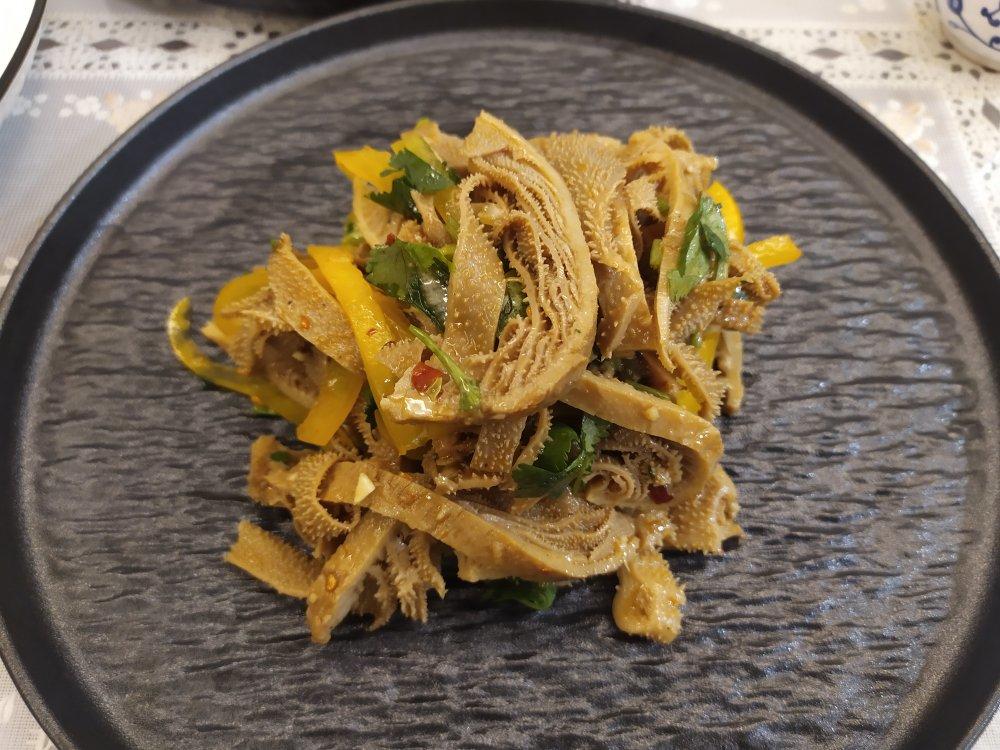凉拌牛百叶 炝毛肚