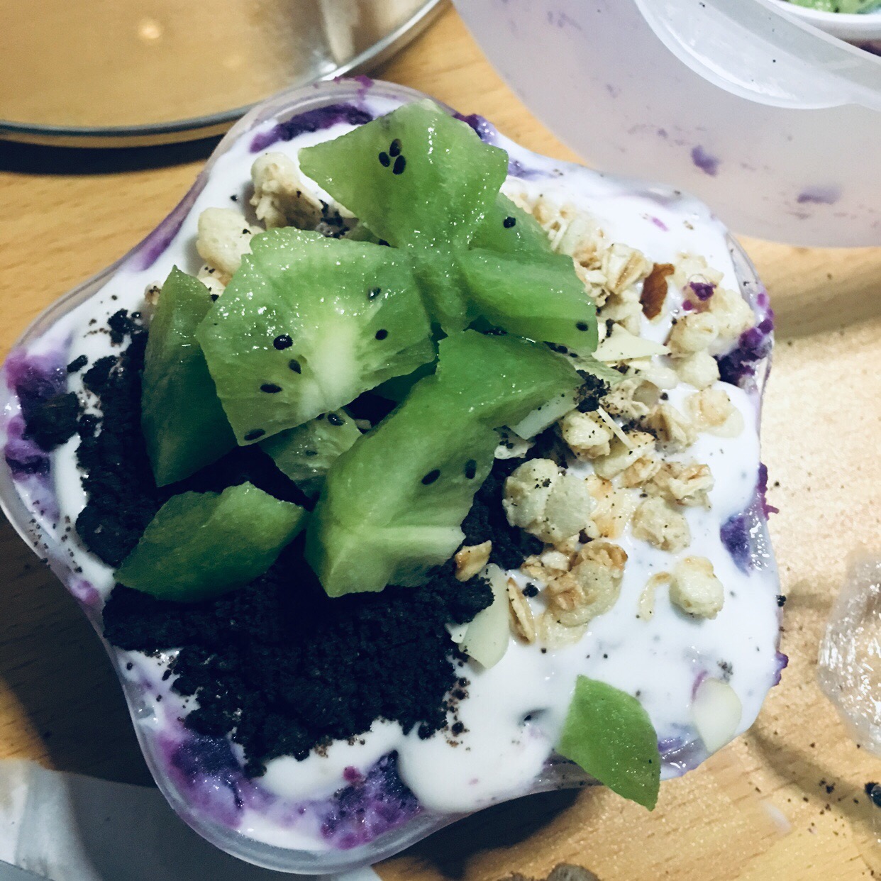 紫薯酸奶的做法