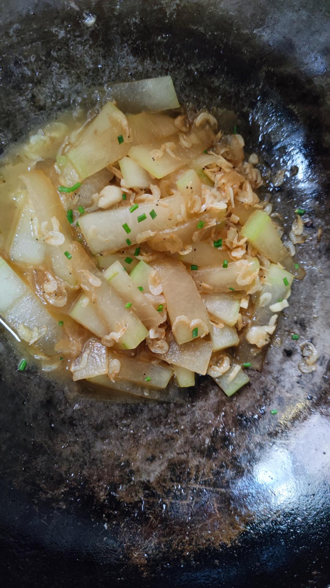 红烧虾皮冬瓜