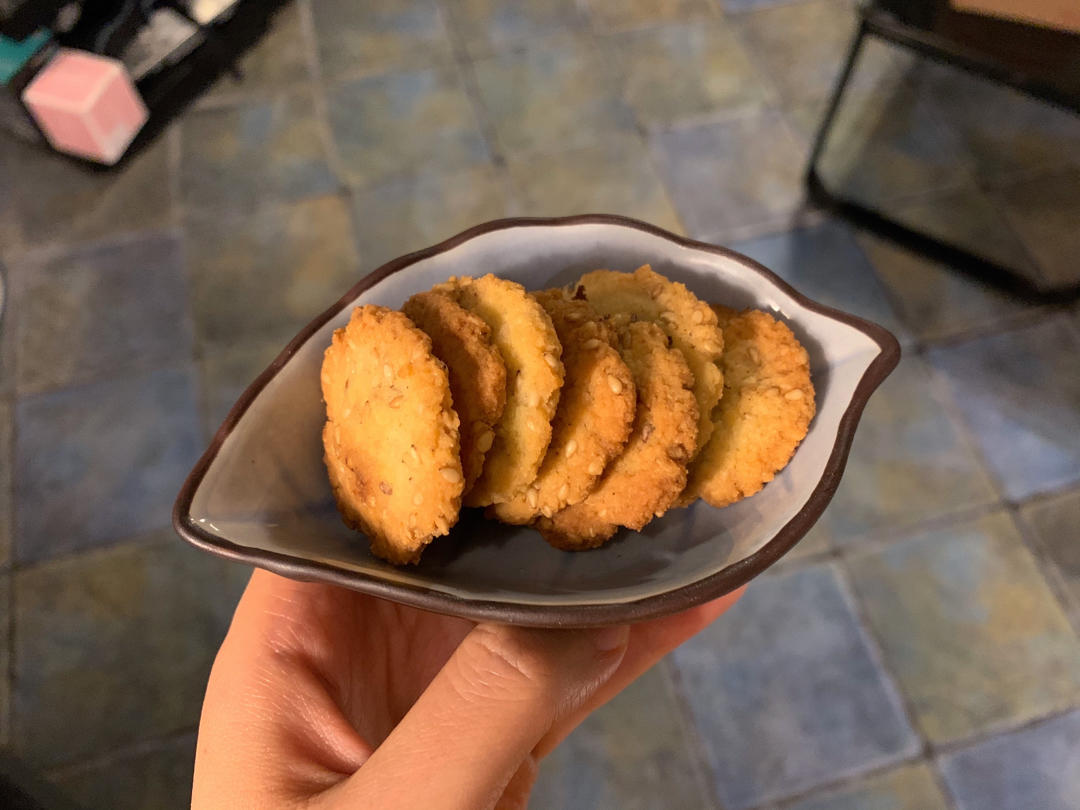 生酮海盐芝麻饼干