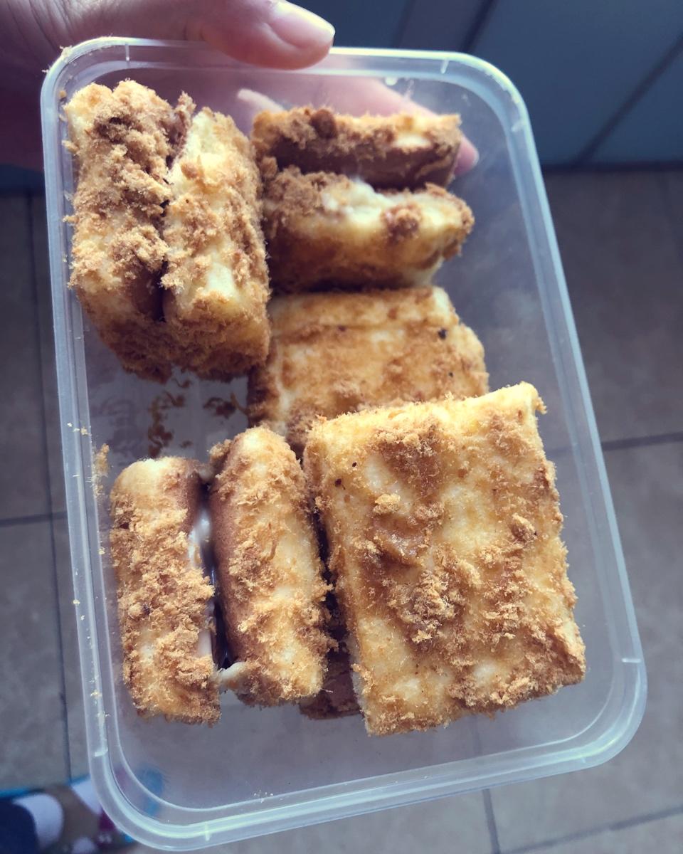 肉松小贝（柔软戚风蛋糕的制作方法+肉松小方）