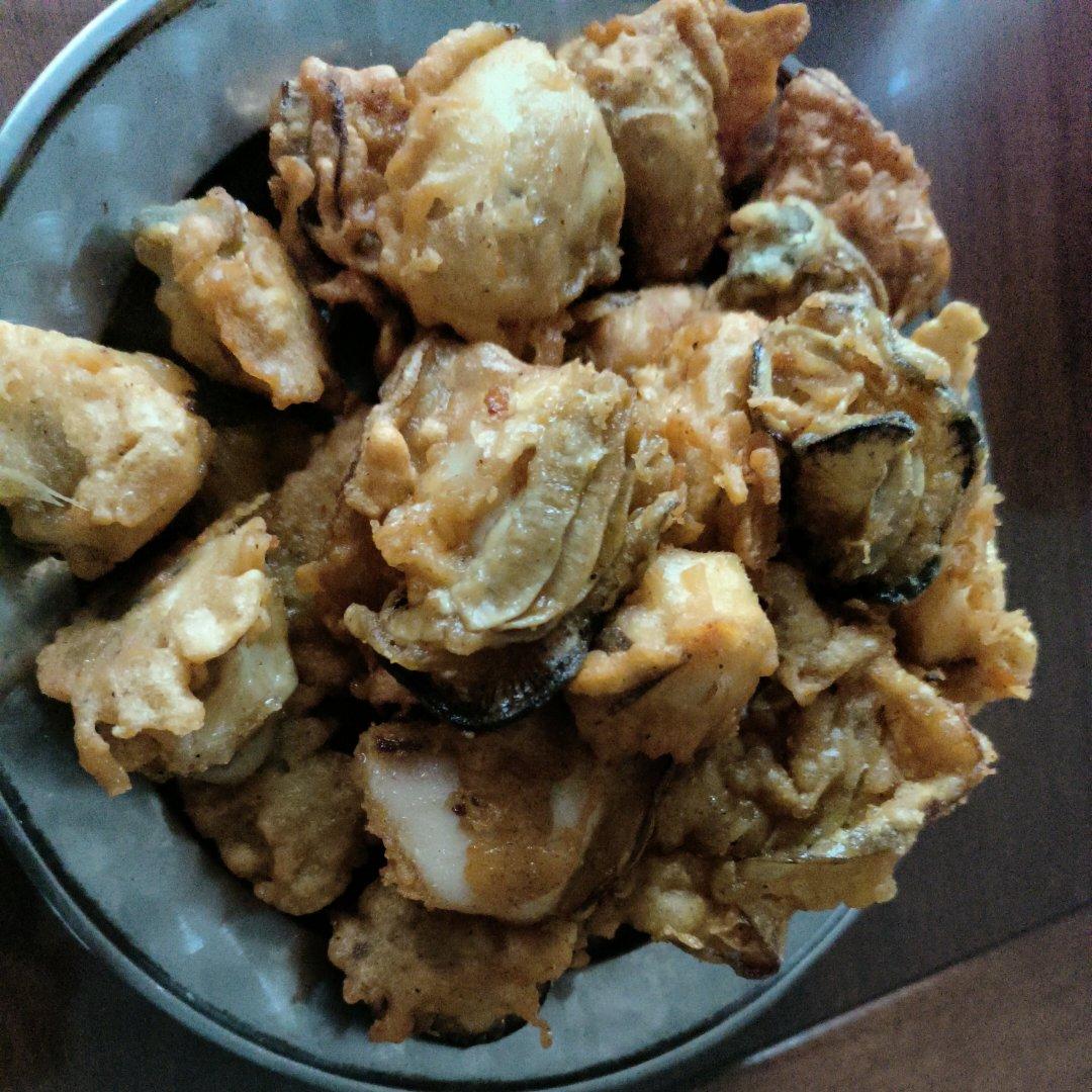 炸牡蛎（蚝肉）