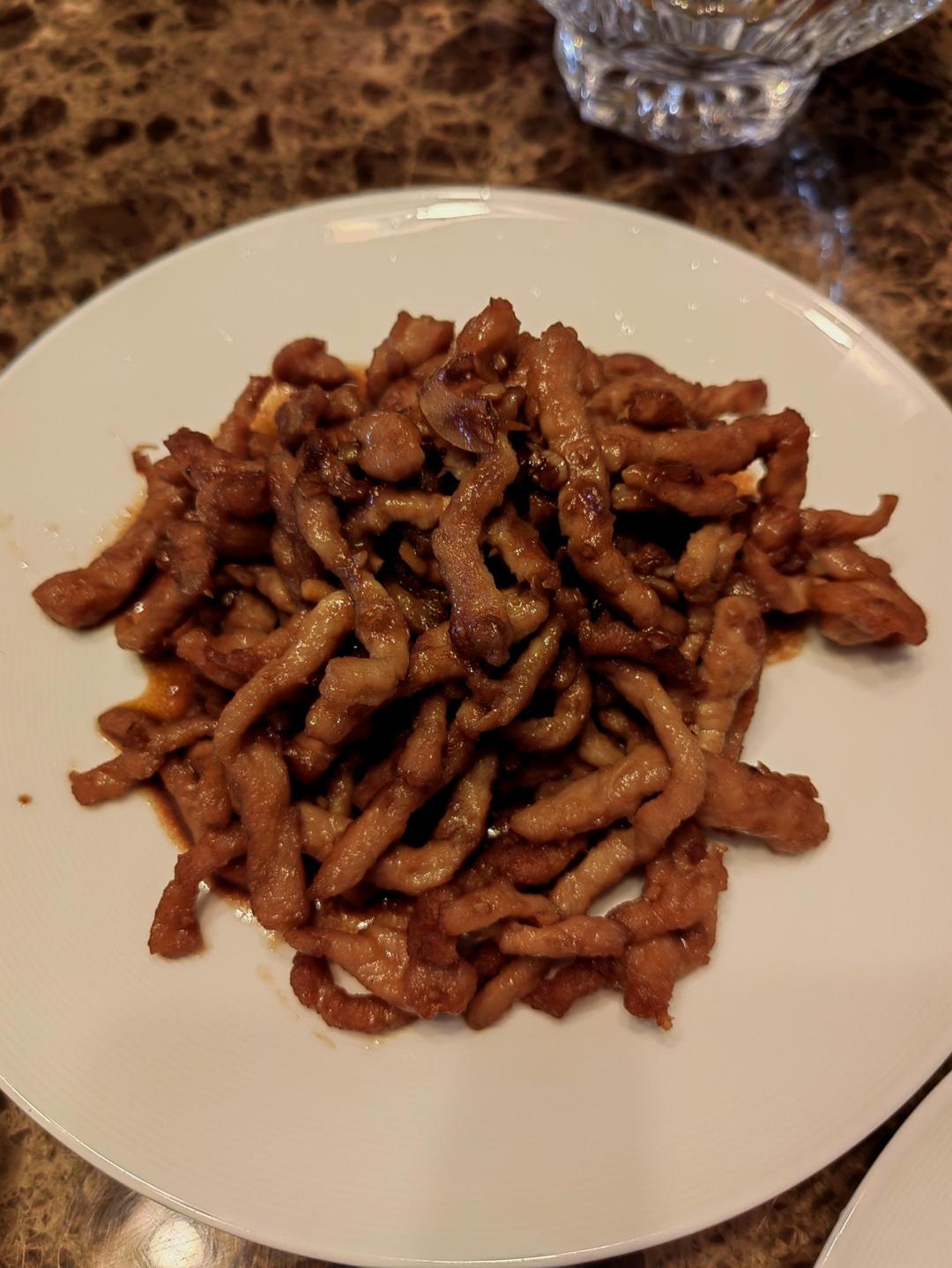 厨师长教你：“京酱肉丝”的家常做法，酱香咸甜适中，老少皆宜