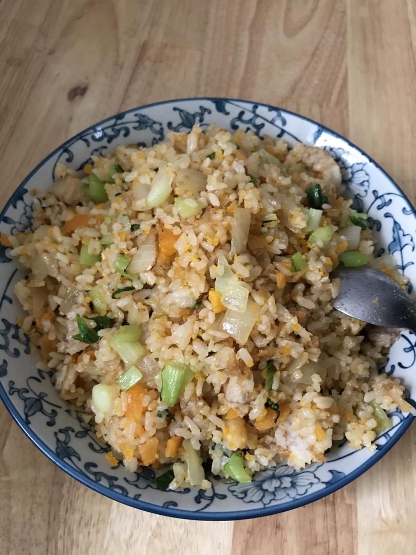 咸蛋黄炒饭