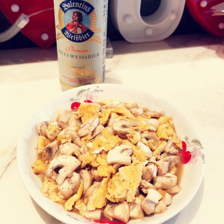 减肥食谱：口蘑炒鸡蛋