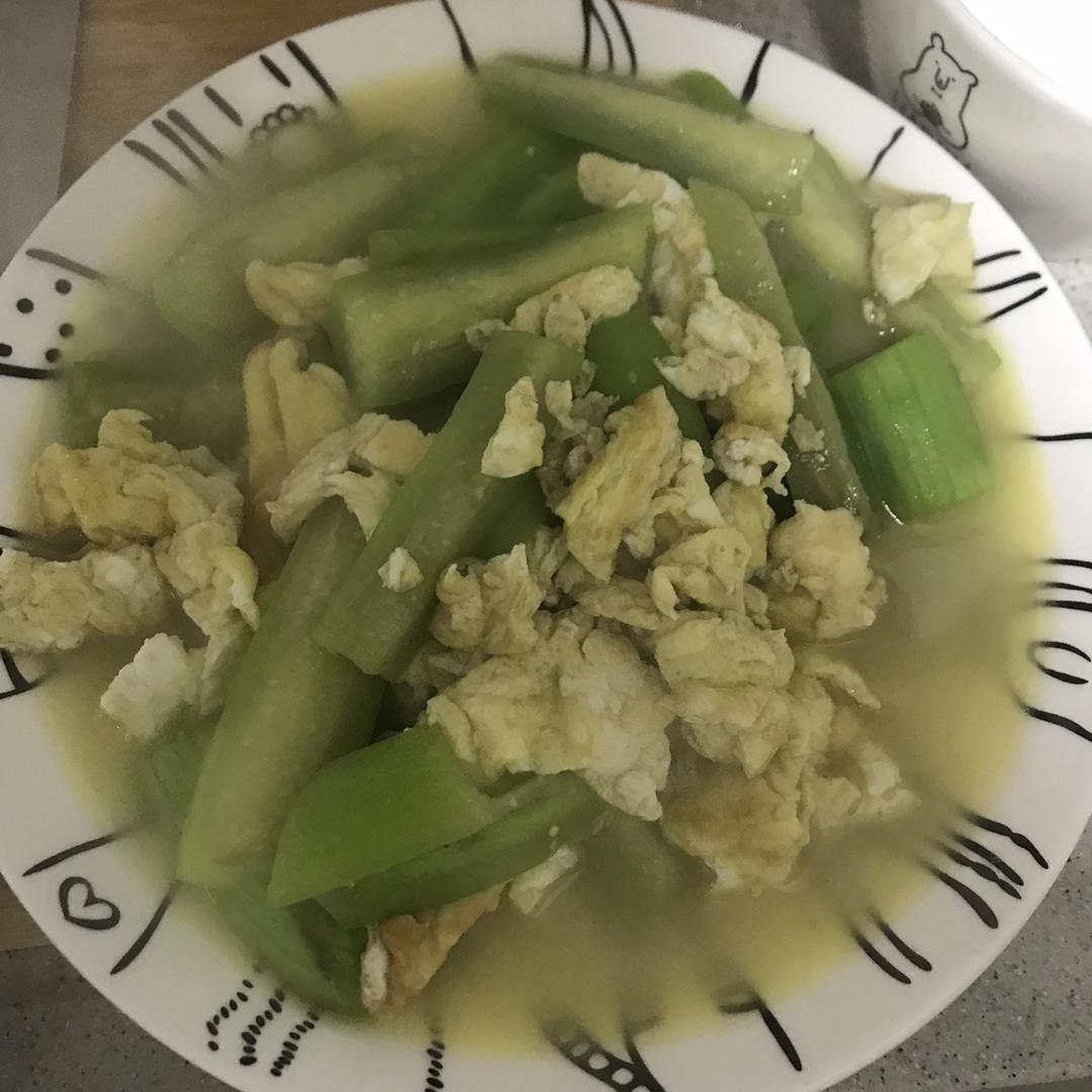 丝瓜炒蛋（快手菜）