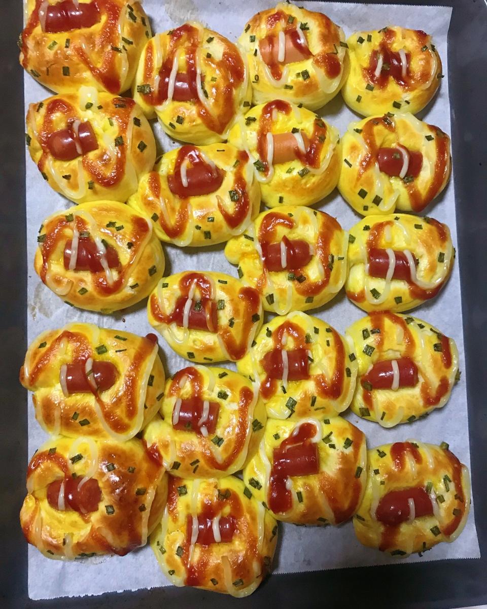 面包夹香肠