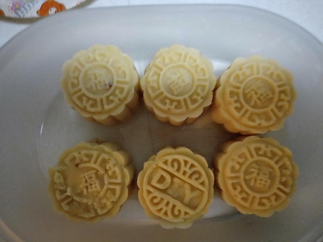 蔓越莓绿豆糕