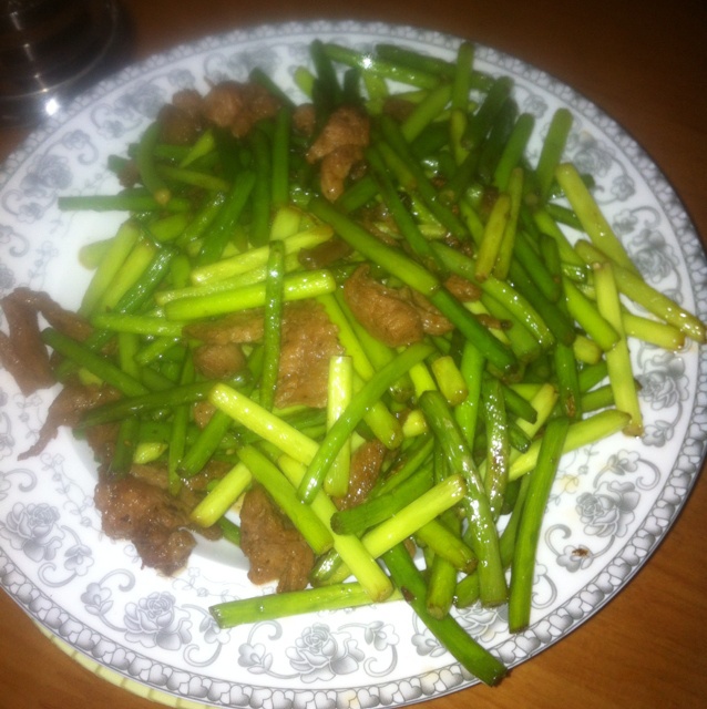 蒜薹炒肉
