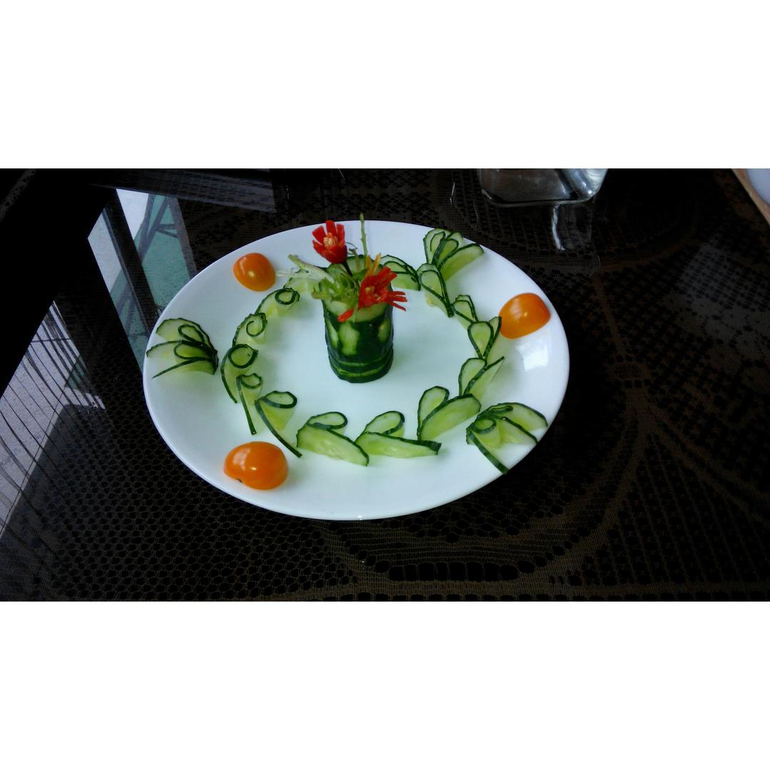 漂亮的黄瓜围片