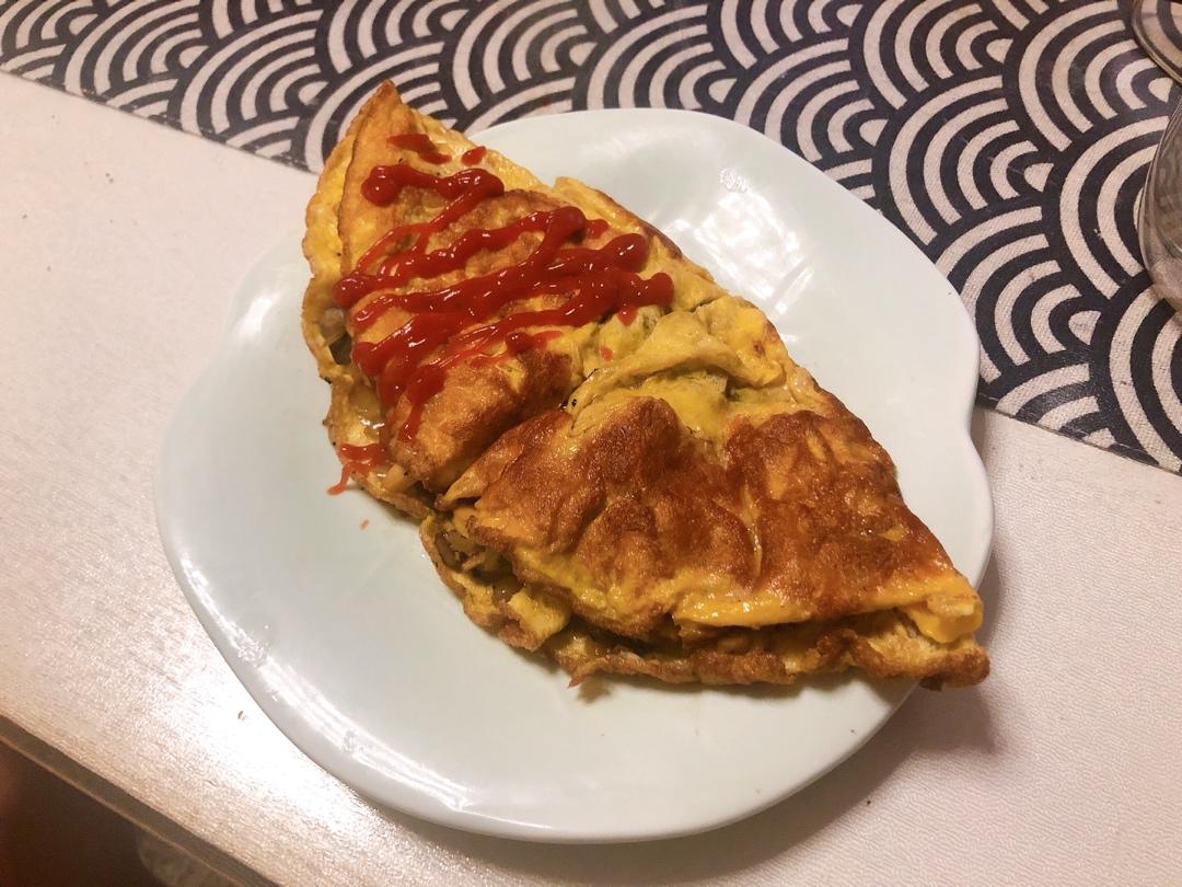 西式乳酪欧姆蛋 omelette