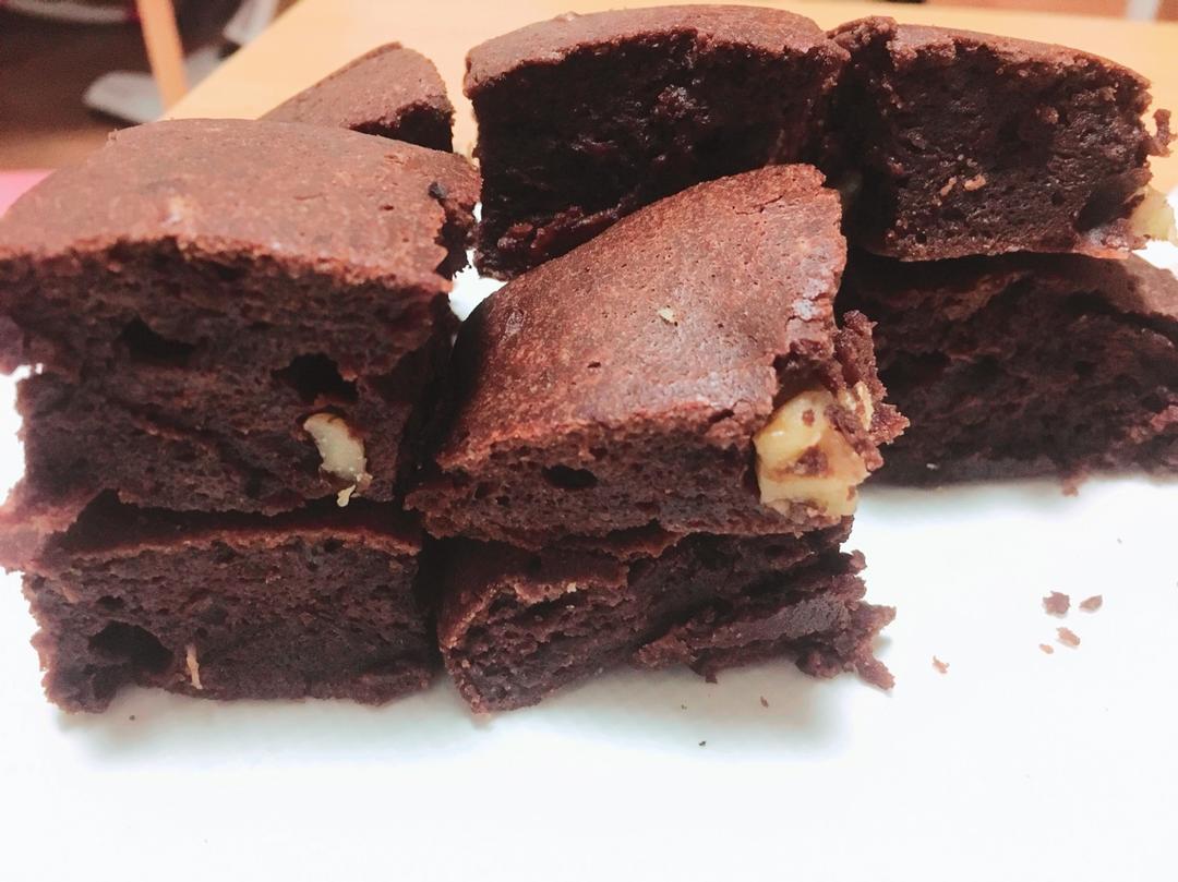 美式经典配方：巧克力布朗尼（The Perfect Brownies)