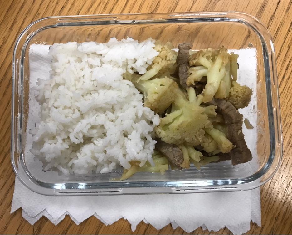 月子菜花炒牛肉