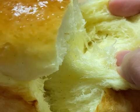 纯奶手撕吐司的做法 步骤1