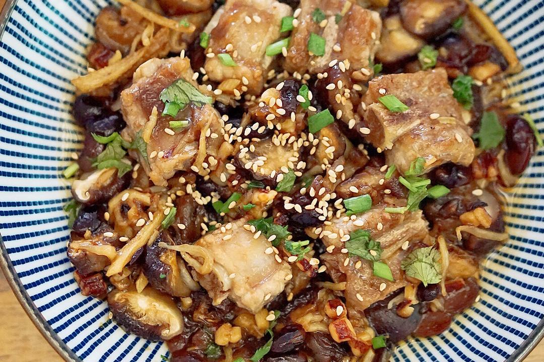 宝宝的海味豆豉排骨