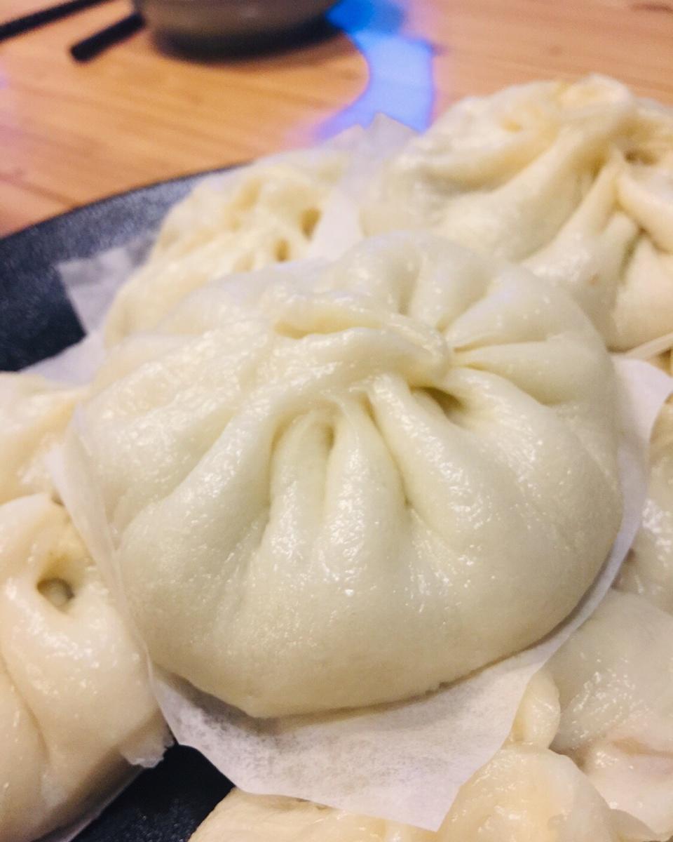 香菇韭菜鸡蛋包子