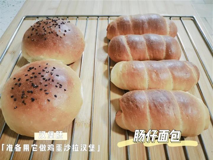 小朋友超爱的肠仔包（汤种法 中筋面粉）