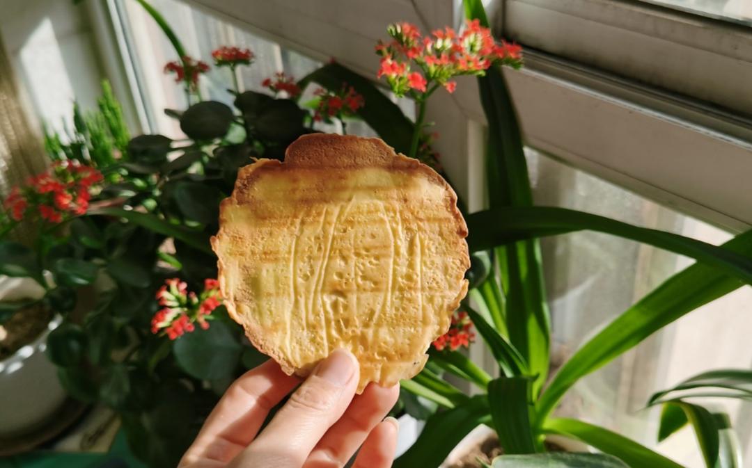 香酥脆的蛋卷饼