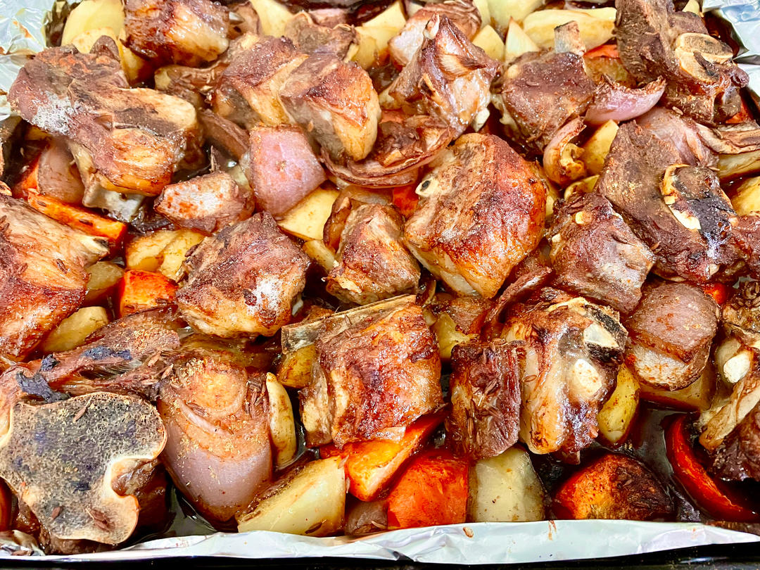 超好吃的烤羊排烤箱版