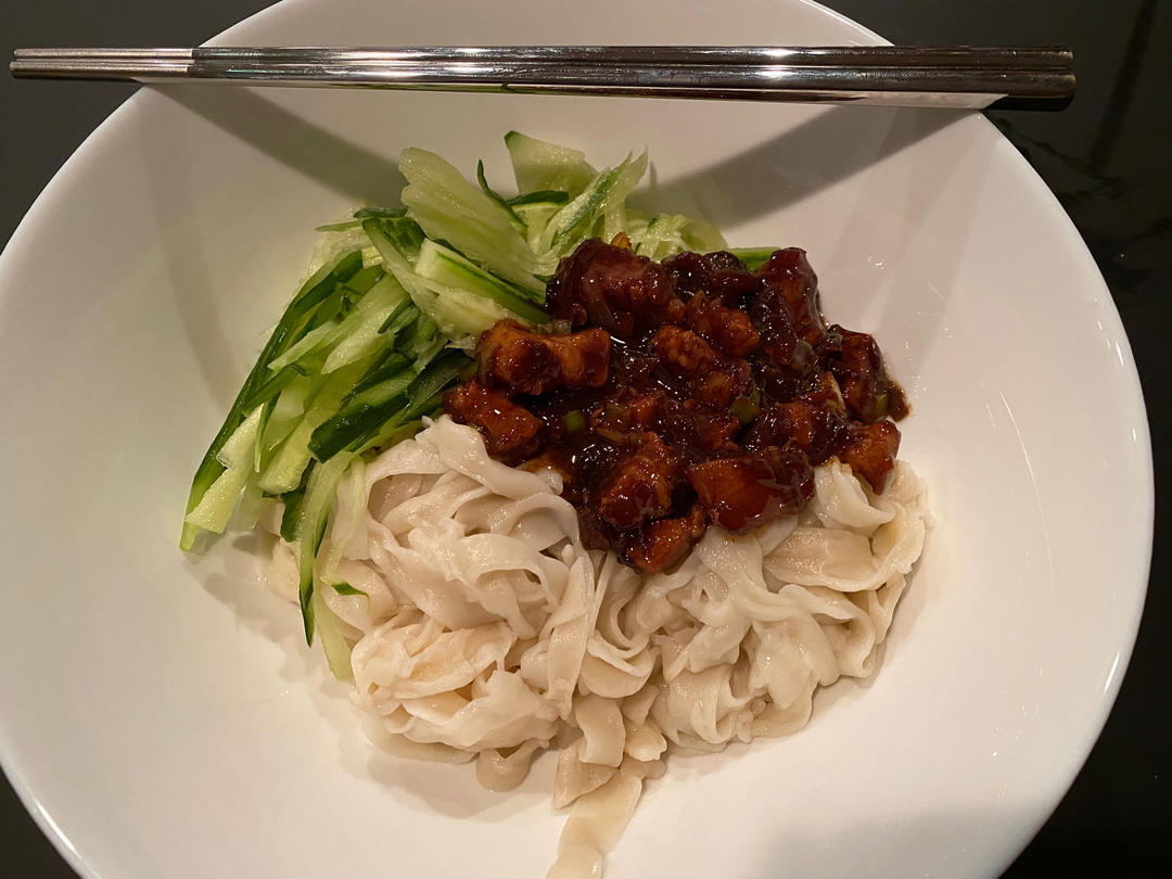 老北京炸酱面（家庭版制作🏡经典老味道🤓🤓）