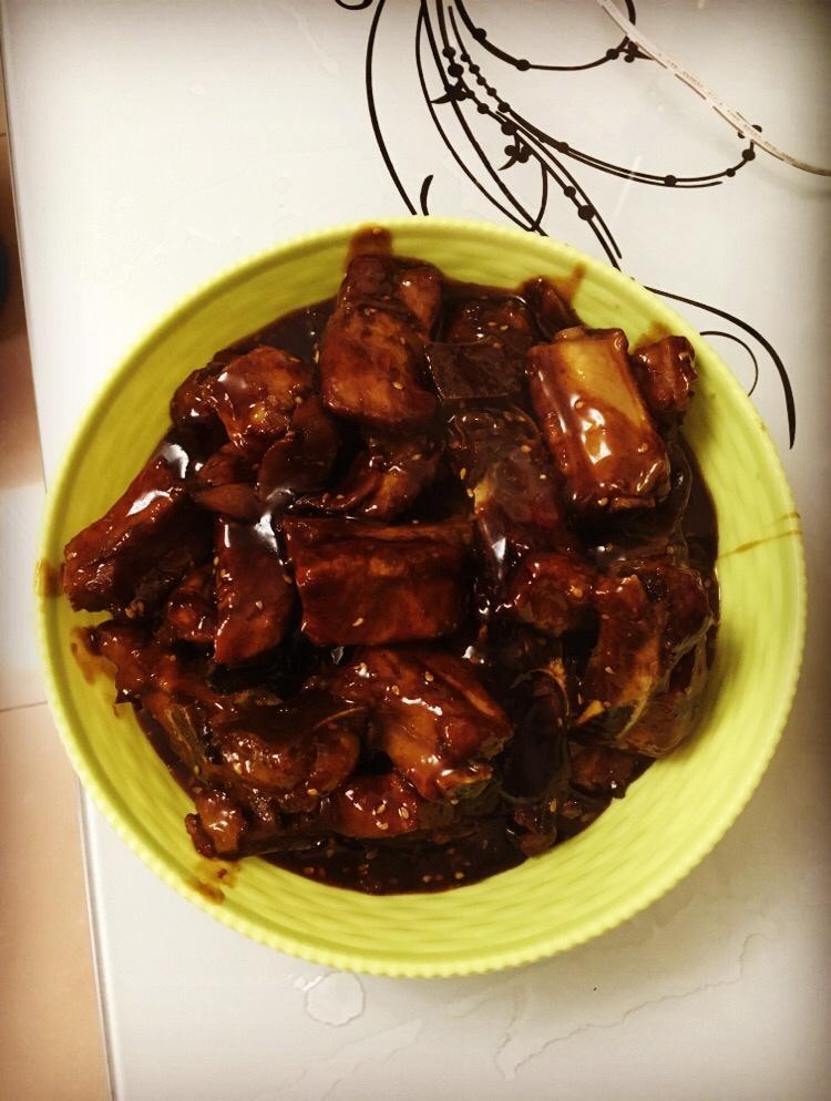 懒人版糖醋排骨