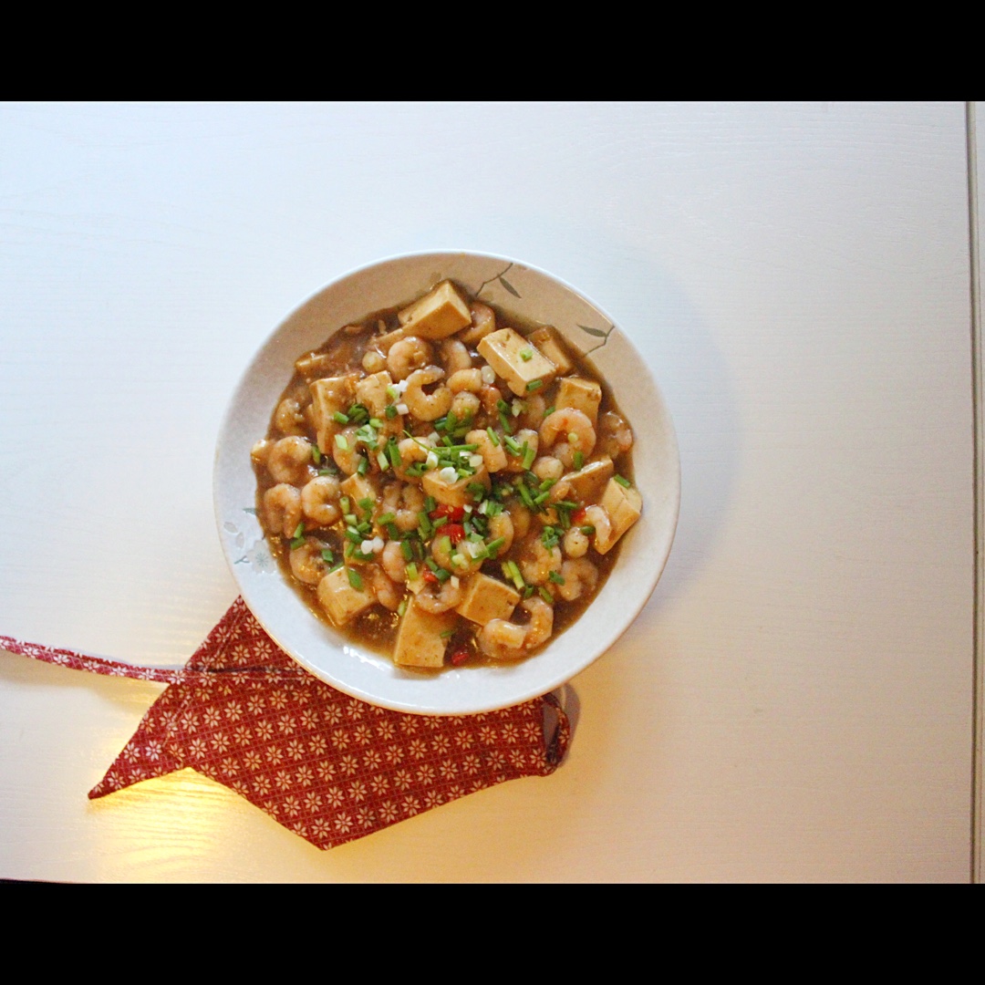 虾仁豆腐