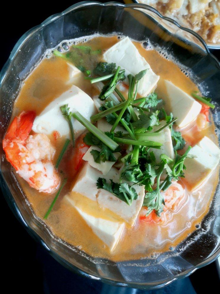 快手～鲜虾豆腐
