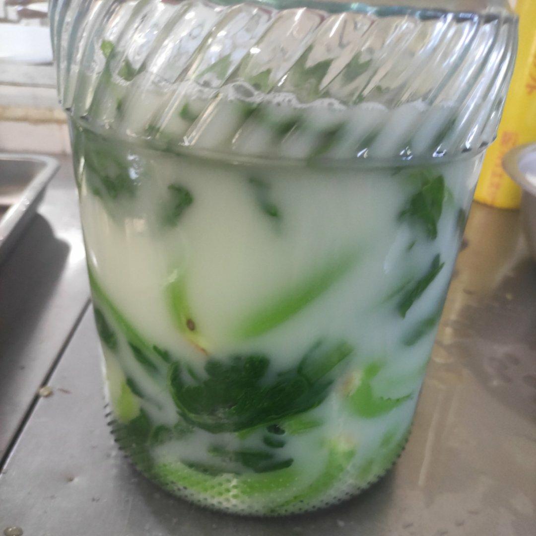 自腌酸菜