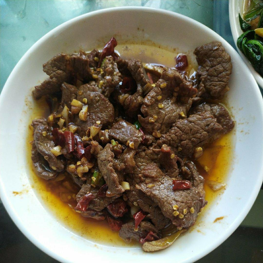 十八秒生爆牛肉