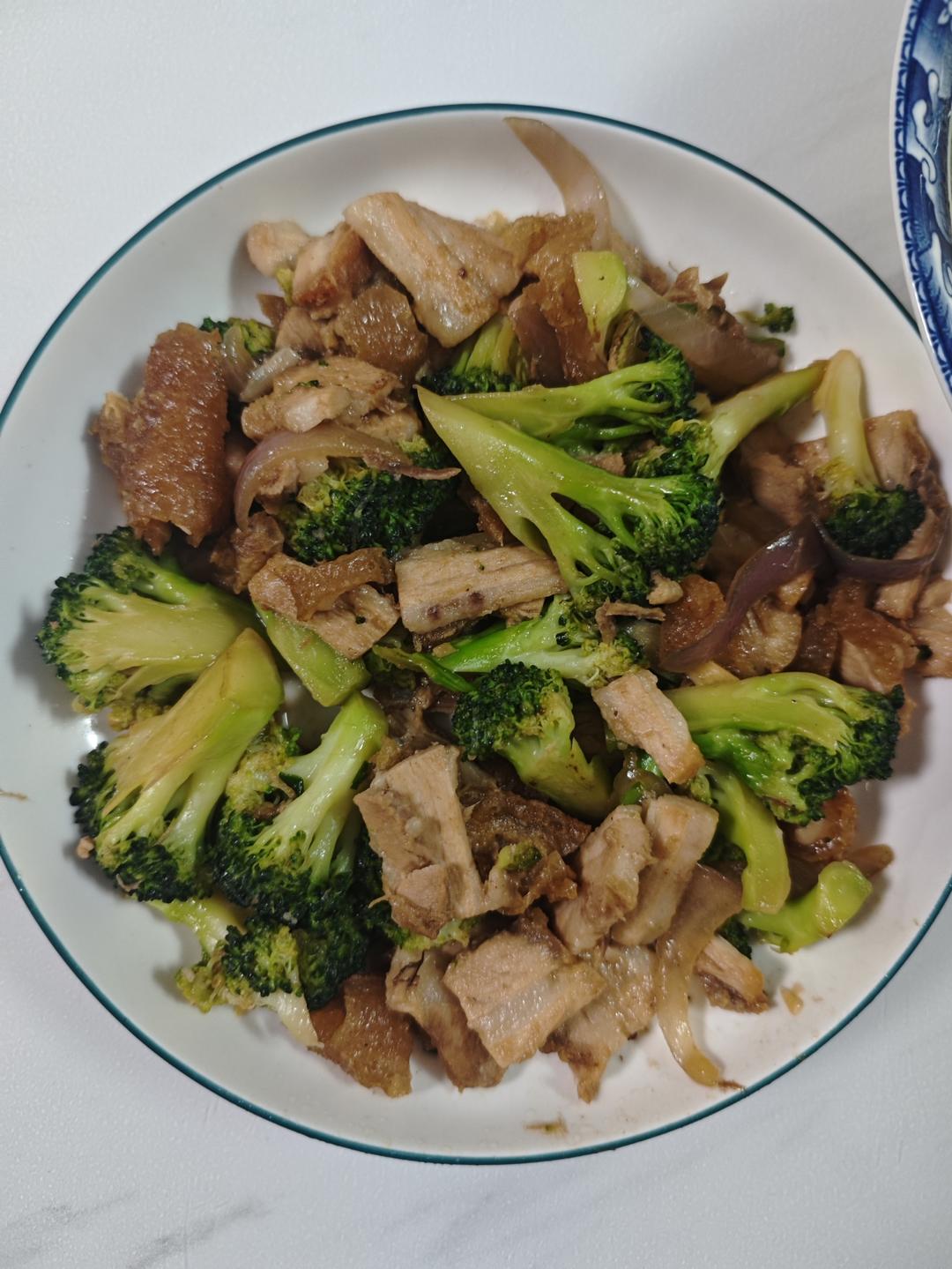 花菜炒肉（家庭简易版）