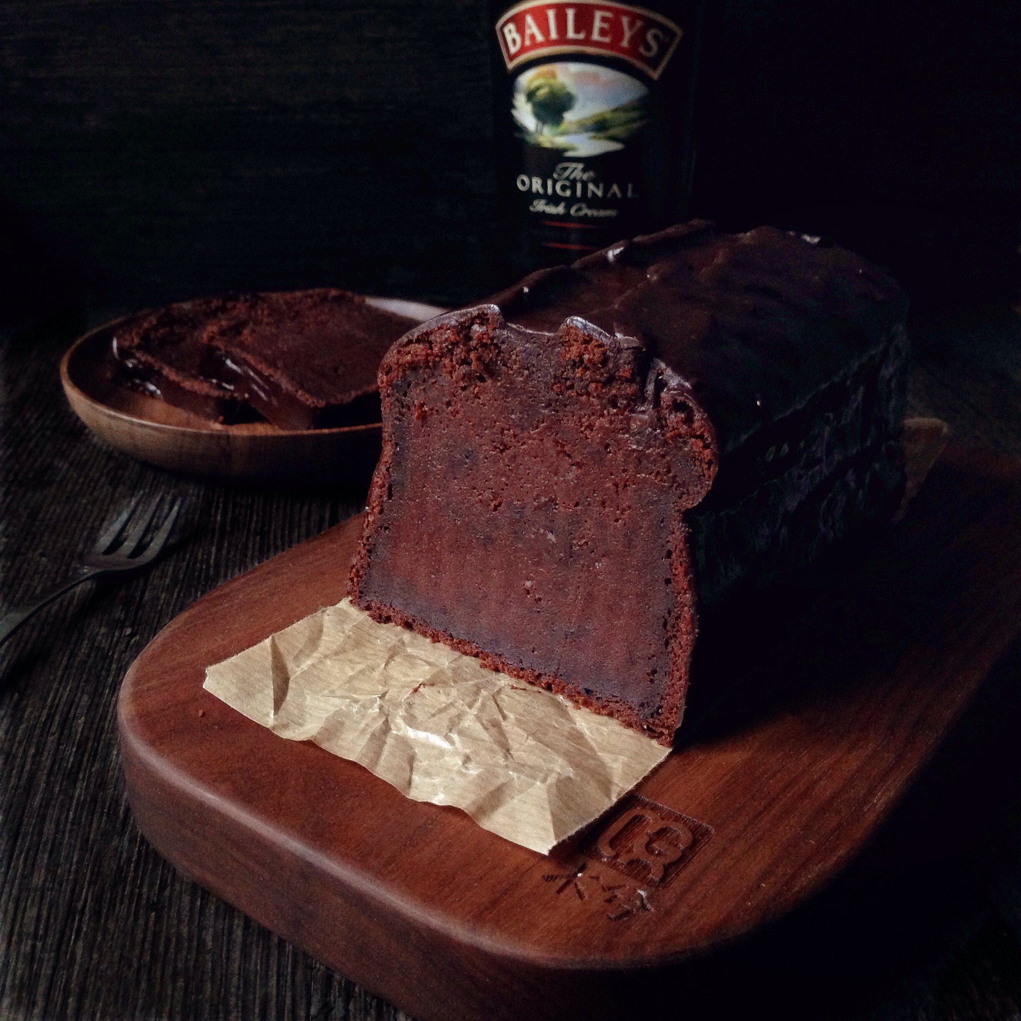 巧克力百利甜磅蛋糕<Chocolate & Irish cream pound cake>